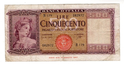 Italy italia - italy, billet