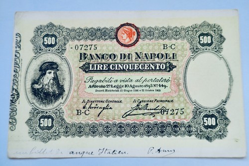 Italy lire 500 - lire,