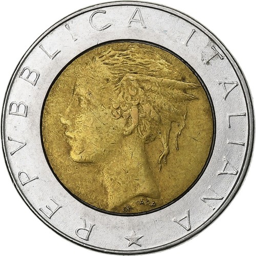 197949 italy 500 lire - [#197949], italy,