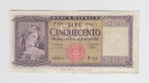 Italy 80a 9617 500 lire - 500,