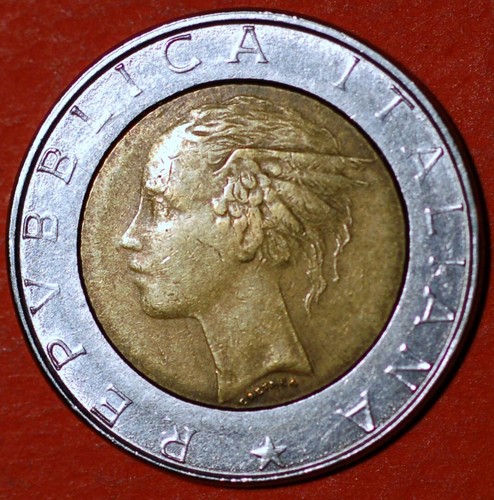 Italy 500 lire 111 - lire, km# 111