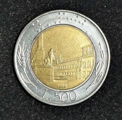 1989 italy 500 - 1989, lire